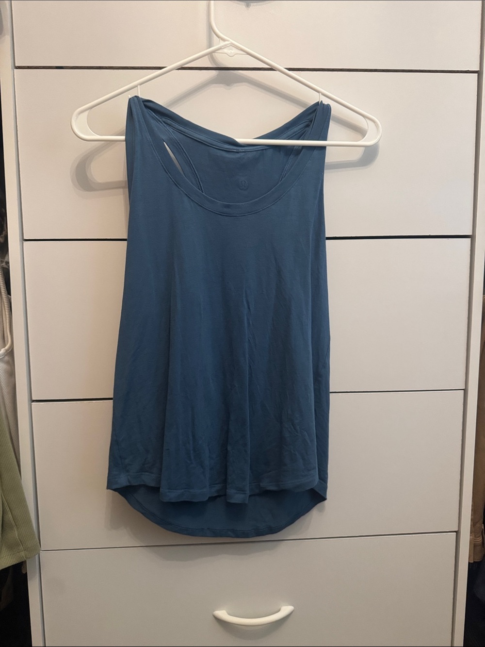 lululemon athletica Slate Blue Scoop Back Tank